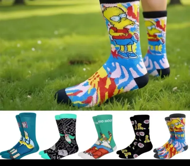 Calcetines Los Simpson Divertidos