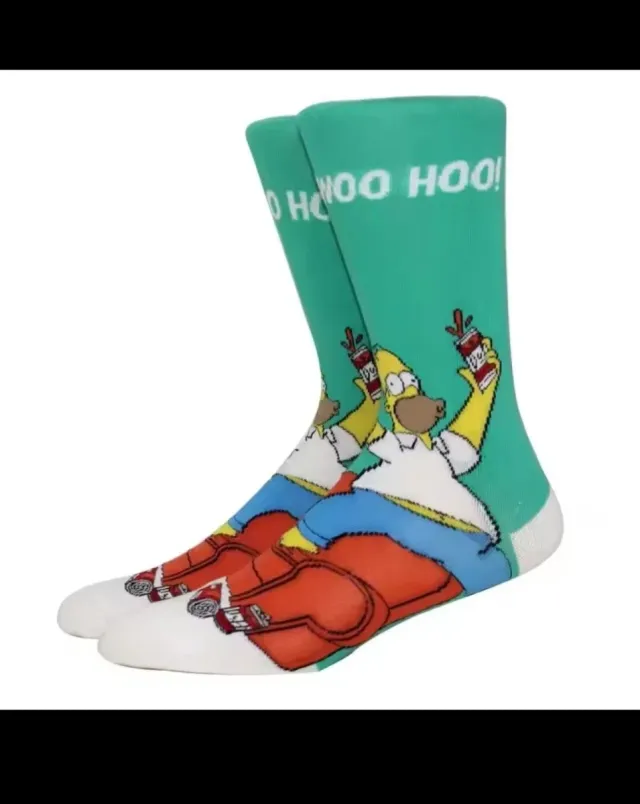 Calcetines Los Simpson Divertidos