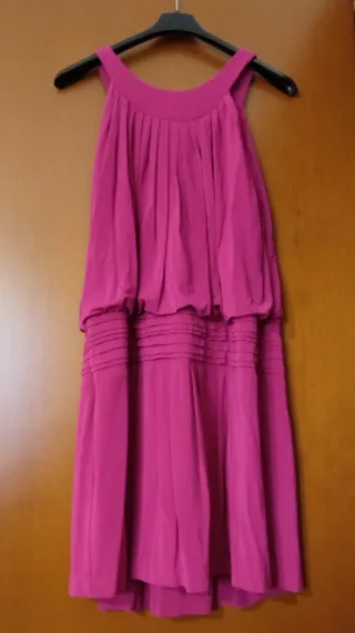 Abito Caractère in viscosa fucsia