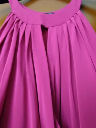 Abito Caractère in viscosa fucsia