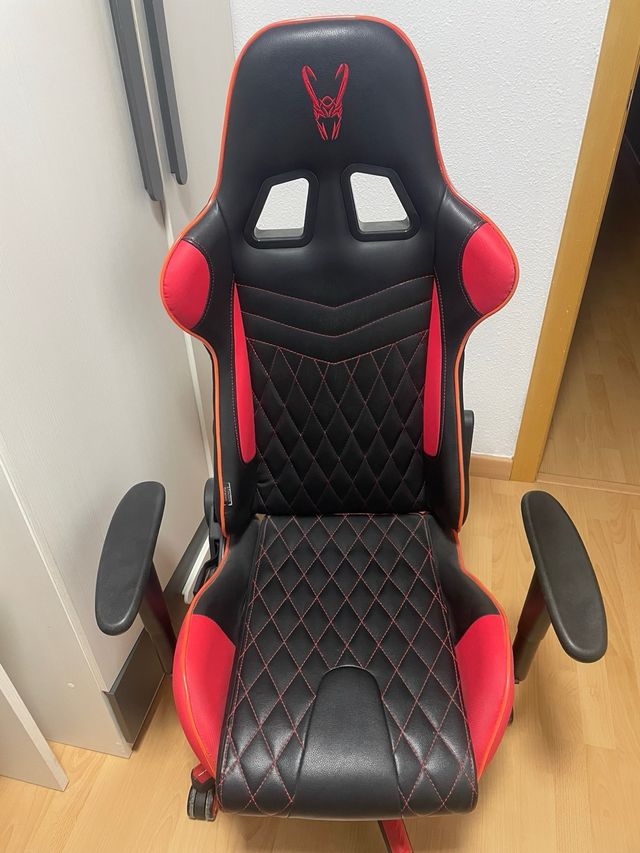 Silla Gaming Negra y Roja