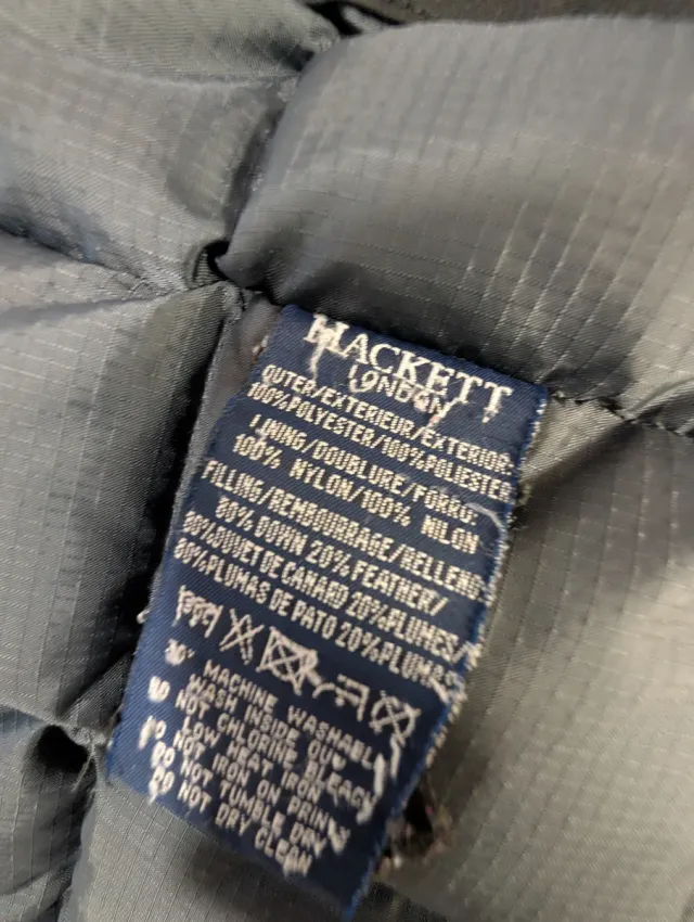 Abrigo Hackett plumón