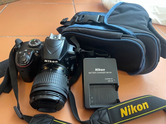 Nikon D3400 + Lente Nikkor AF-P 18-55mm