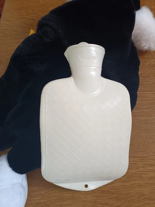 Peluche con borsa dell'acqua calda
