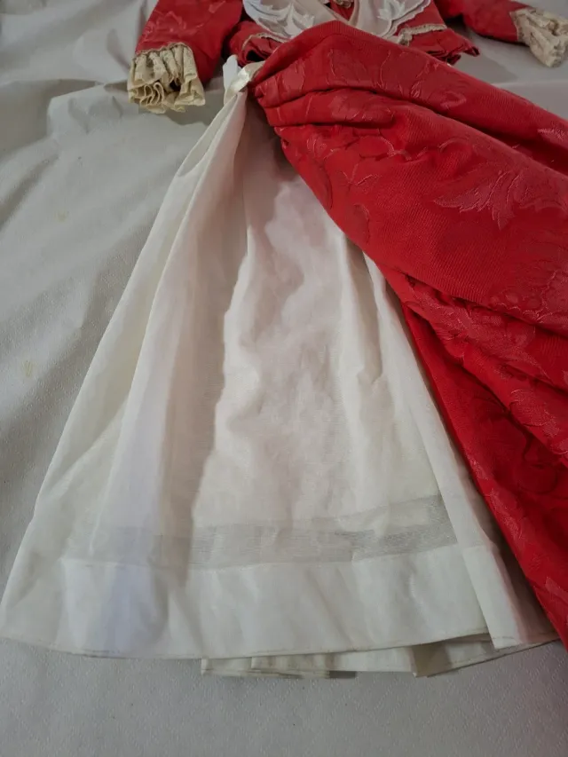 Traje Fallera Niña 5-7 años Rojo