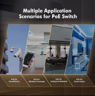 Switch MokerLink 10 Puertos Gigabit PoE