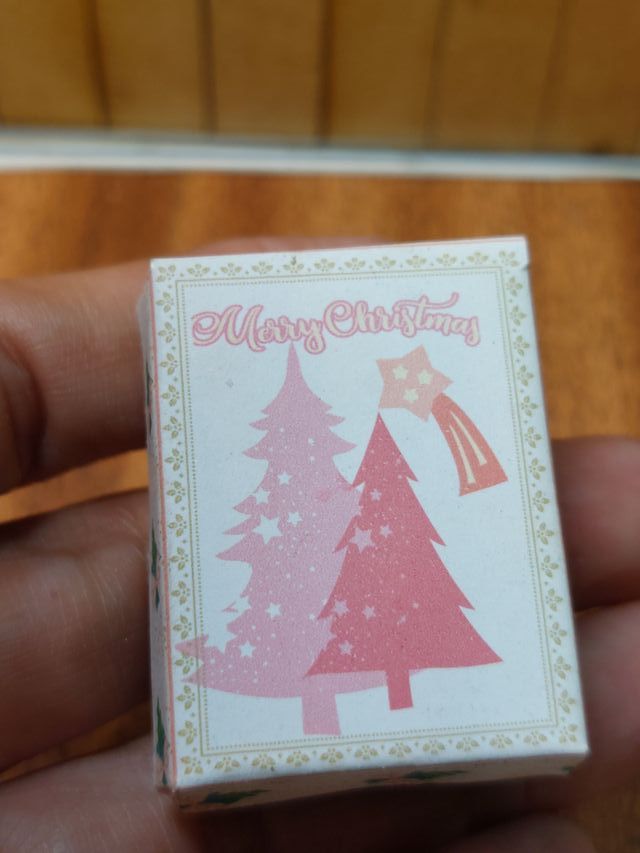 Caja Bolas Navidad Escala 1:6 Barbie