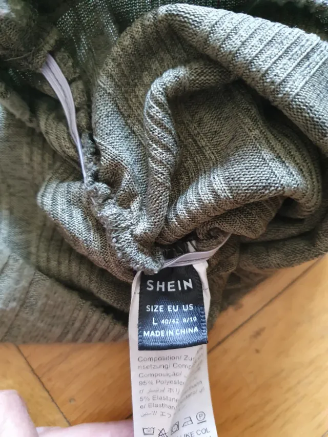 Conjunto Shein caqui