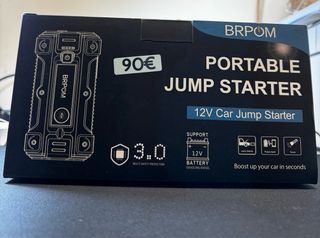 Arrancador Coche BRPOM con Pinzas y Estuche