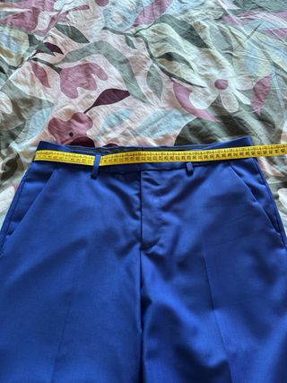 Abito Paul Smith 3 Pezzi Lana Blu Elettrico 46 S