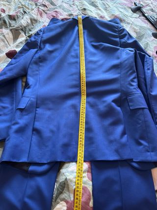 Abito Paul Smith 3 Pezzi Lana Blu Elettrico 46 S