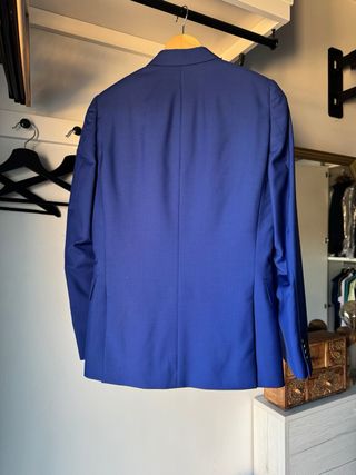 Abito Paul Smith 3 Pezzi Lana Blu Elettrico 46 S