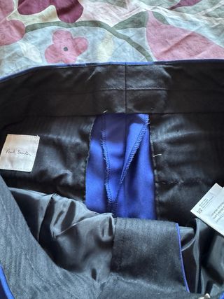 Abito Paul Smith 3 Pezzi Lana Blu Elettrico 46 S