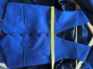 Abito Paul Smith 3 Pezzi Lana Blu Elettrico 46 S