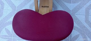 Silla ergonómica con respaldo