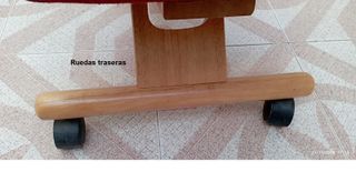 Silla ergonómica con respaldo