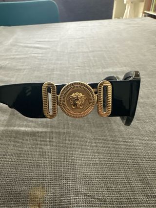 Gafas de Sol Versace Negras y Doradas