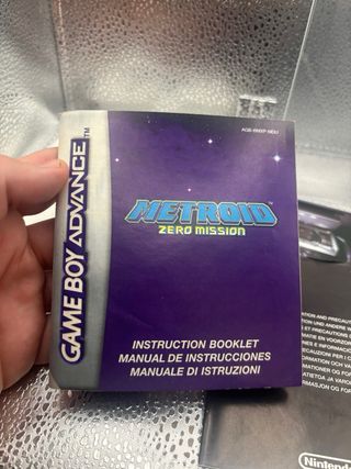 Metroid Zero Mission Game Boy Advance