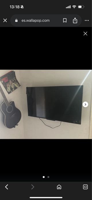 TV Toshiba 42 Negra