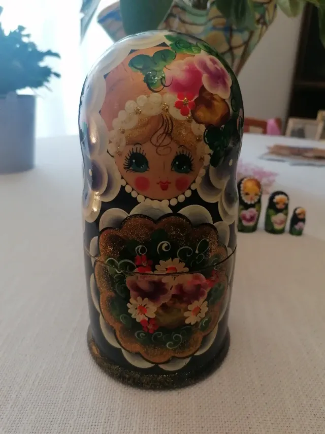 Matrioska in legno 7 pezzi