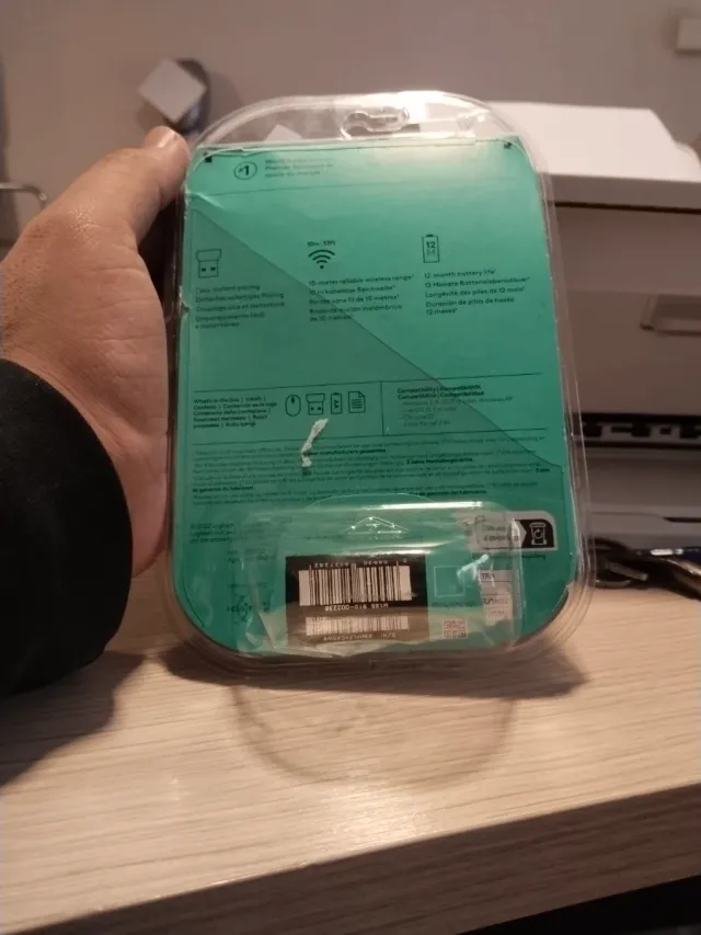 Mouse Logitech M185 Sem Fio