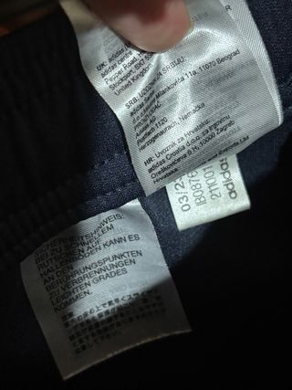 Pantalón oficial Real Madrid Adidas Talla XS