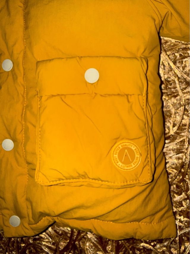 Abrigo Zara 12-18 meses con capucha