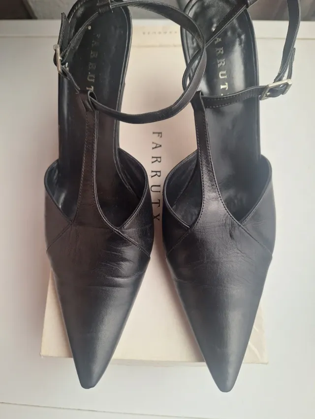 Zapatos de tacón Farrutx negros