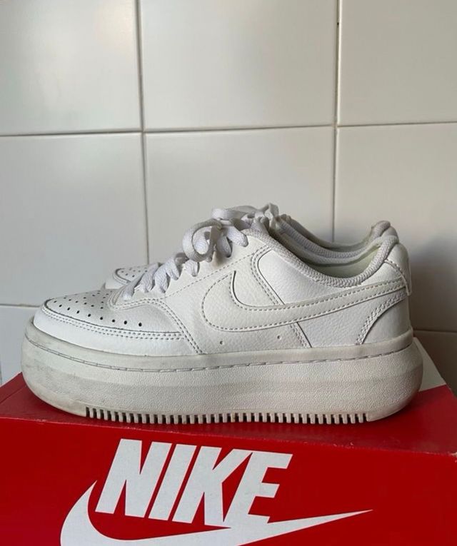 Nike Court Blancas Plataforma