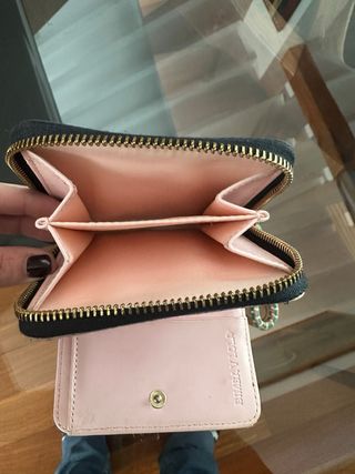 Cartera Bimba y Lola azul con llavero