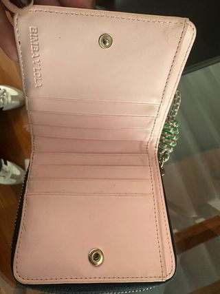 Cartera Bimba y Lola azul con llavero