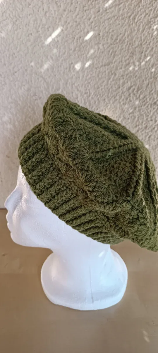 Gorros de lana hechos a mano