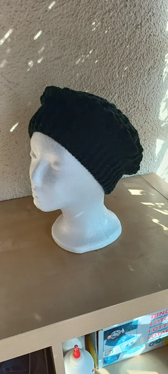 Gorros de lana hechos a mano