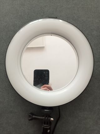 Aro de luz para móvil