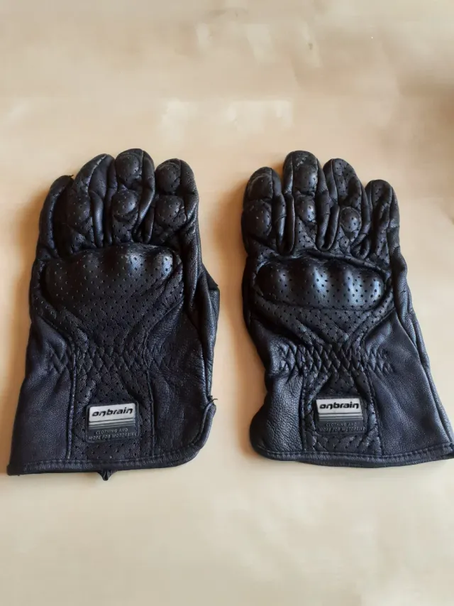 Guantes de moto Onbrain negros