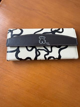 Monedero Tous Ositos Beige y Negro