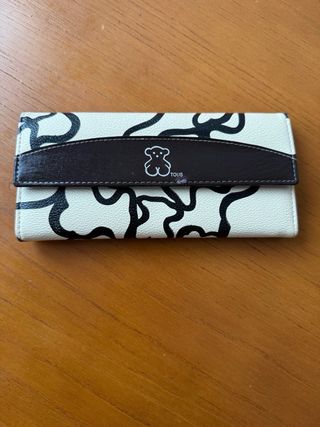 Monedero Tous Ositos Beige y Negro