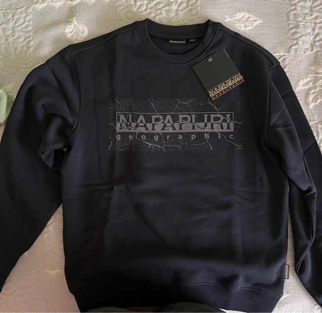 Sudadera Napapijri Geographic Azul