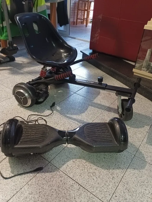 2 Hoverboard con asiento para kart