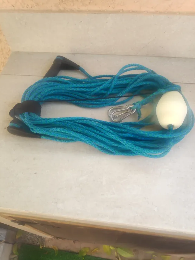 Cuerda flotante acuática con asa