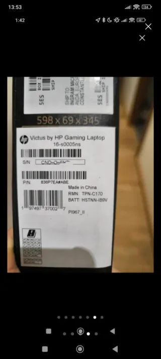 Portátil HP Victus Ryzen 7 7840HS + Windows 11 Pro