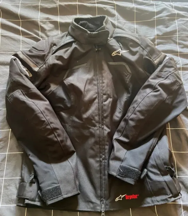 Casaco de Motard Alpinestars Drystar Preto