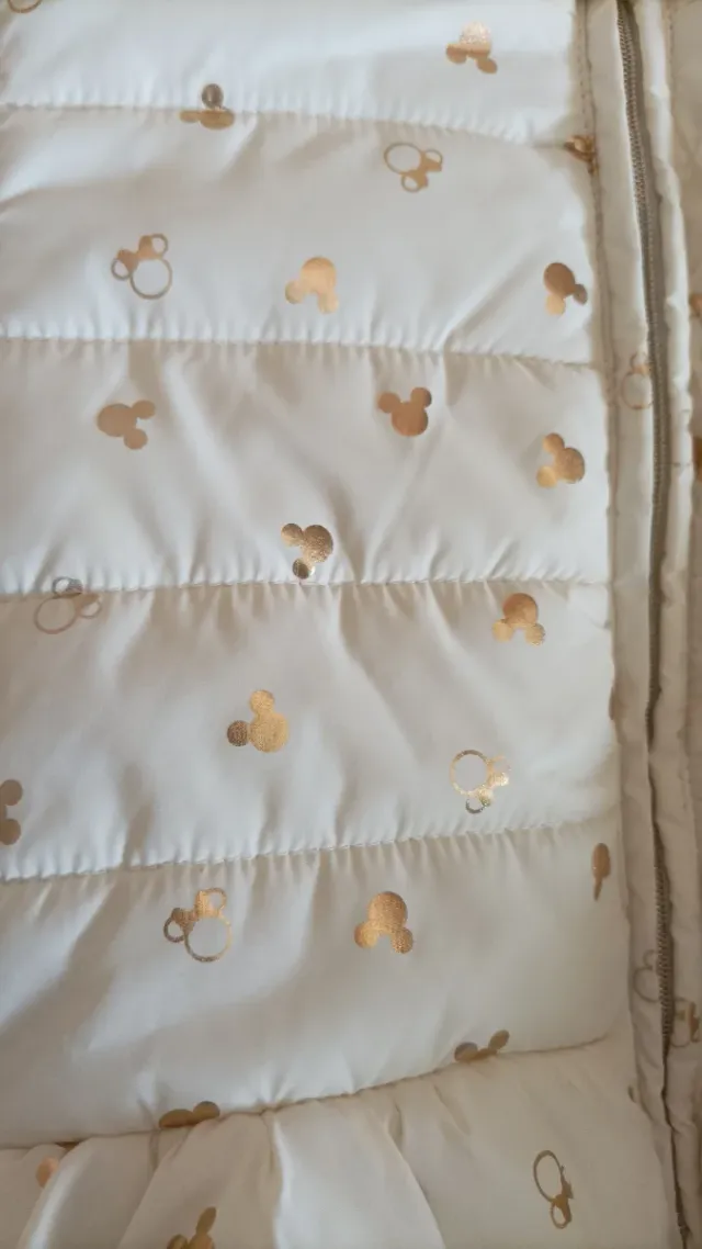 Giubbino bimba Disney Minnie bianco