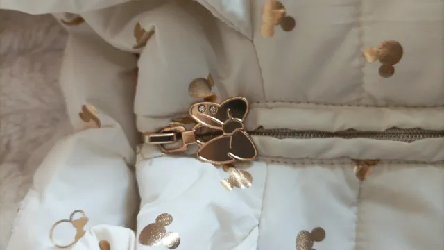 Giubbino bimba Disney Minnie bianco