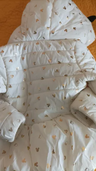 Giubbino bimba Disney Minnie bianco