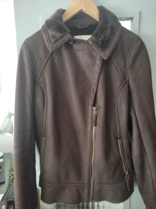 Chaqueta Pepe Jeans marrón talla XL mujer