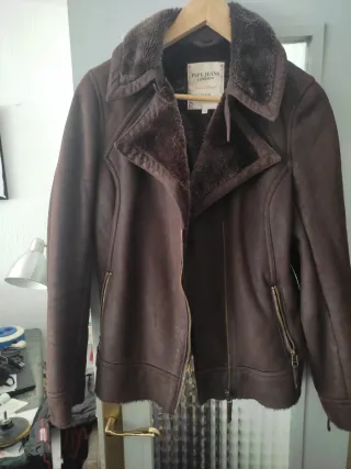 Chaqueta Pepe Jeans marrón talla XL mujer