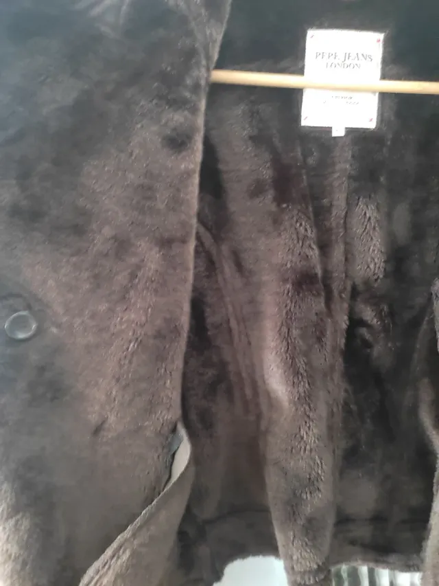 Chaqueta Pepe Jeans marrón talla XL mujer