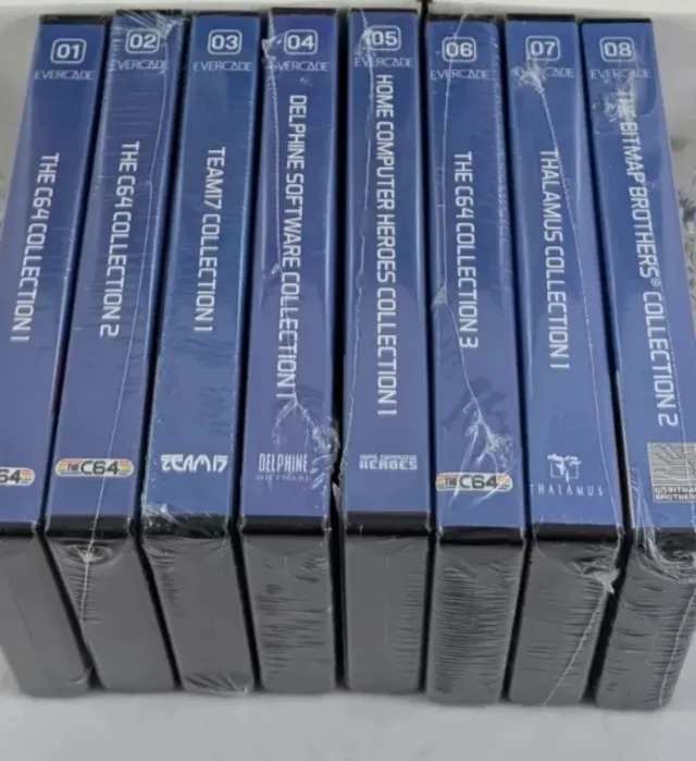 100% COMPLETA EVERCADE PRECINTADA