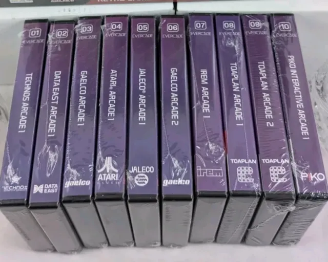 100% COMPLETA EVERCADE PRECINTADA